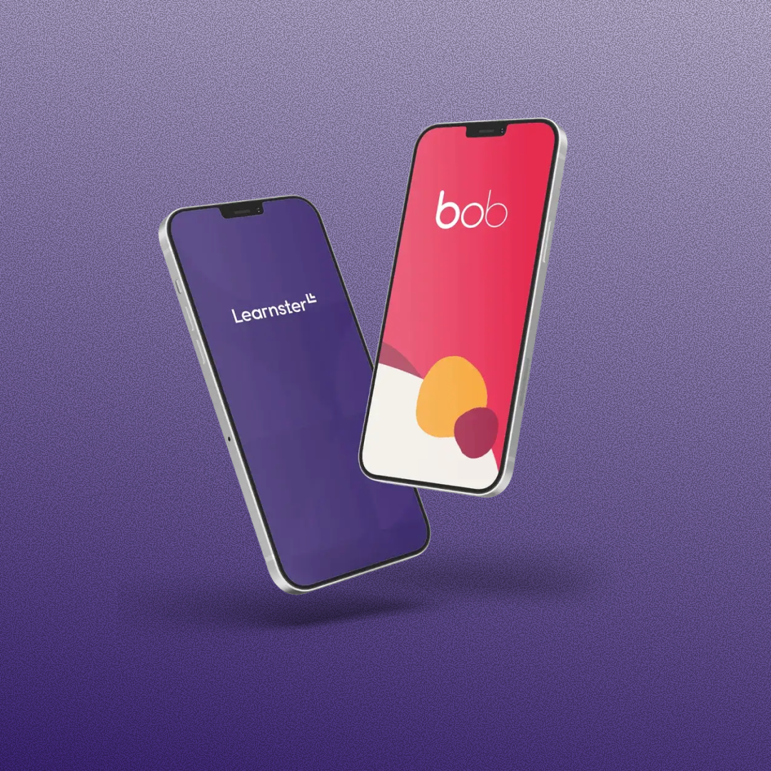 Learnster and HiBob on mobile screen