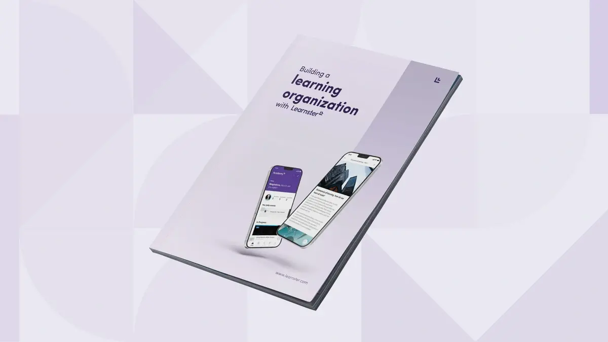 Building a learning organization with Learnster