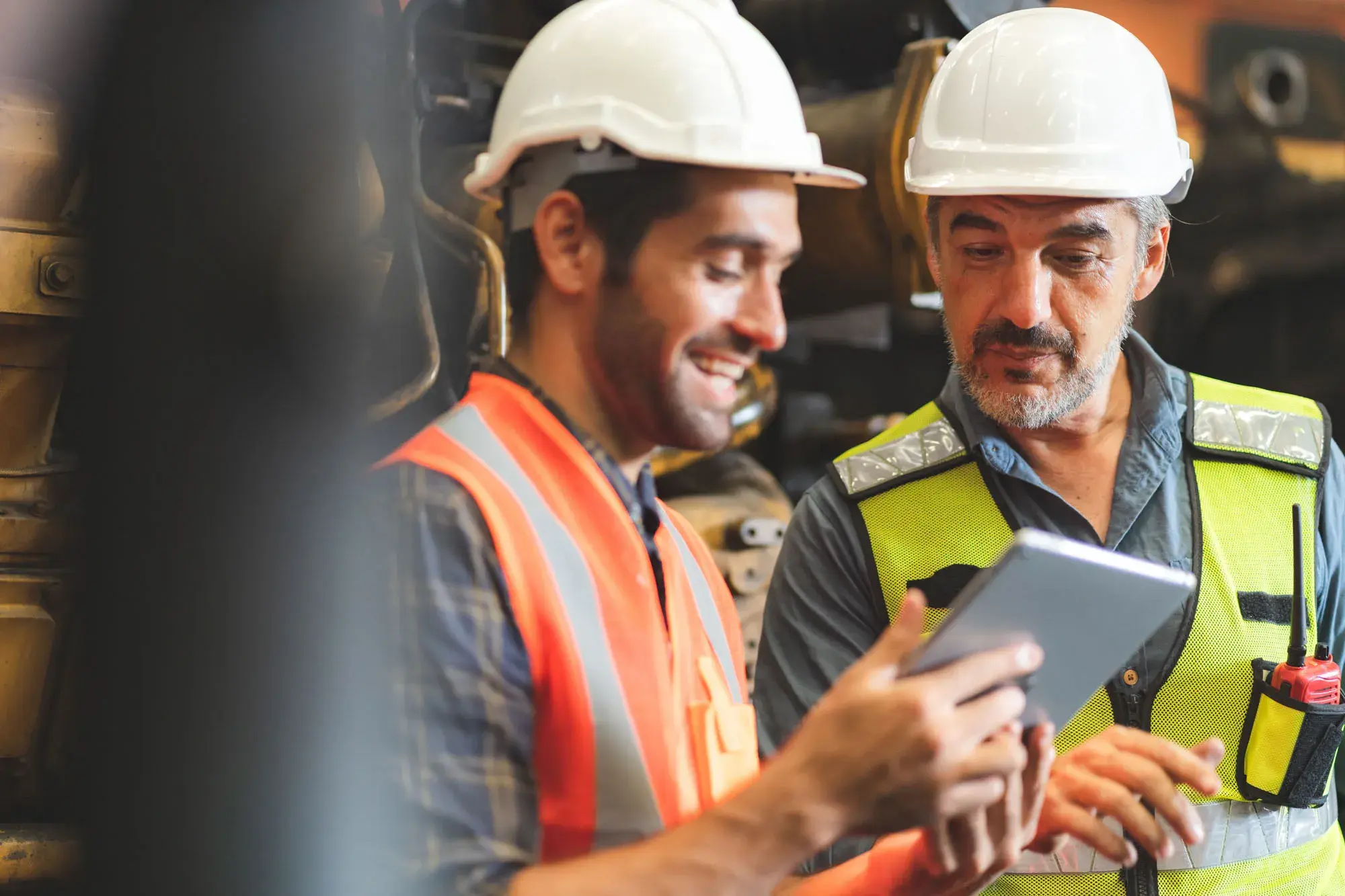 Manufacturing workers learning in the flow of work