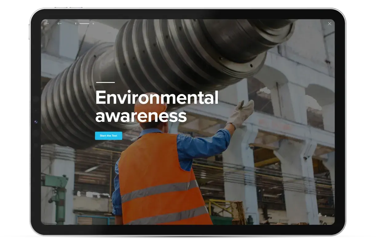 Ipad - Environmental Awarrnesss Quiz