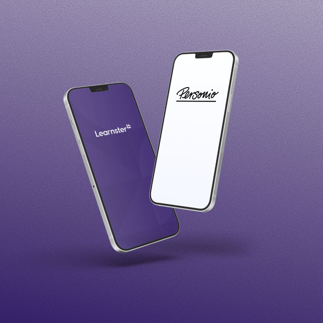 Learnster and Personio on mobile screen