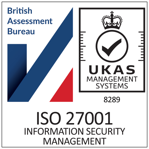 Accredited ISO 27001:2022
